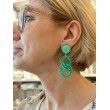 KARINE maillons Vert - Francine BRAMLI Paris