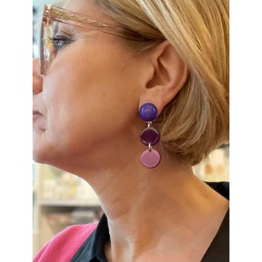TINA mauve - Francine BRAMLI Paris