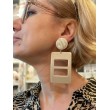 LOLA crème Ivoire Acétate - Francine BRAMLI Paris