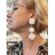 JULIE Blanc et transparent - Francine BRAMLI Paris