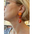 DEMBO perles corail & gorgone - Francine BRAMLI Paris