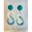 KEREN Maillons Bleu & blanc - Francine BRAMLI Paris