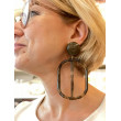 ENORA marron marbré - Francine BRAMLI Paris