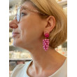 GRAPPE rose nacré - Francine BRAMLI Paris