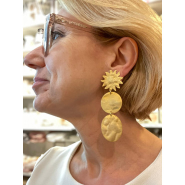 ESTRELLA doré mat - Francine BRAMLI Paris