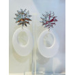 ESTRELLA blanc argent - Francine BRAMLI Paris
