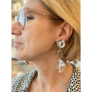 ELLORA transparent cristal - Francine BRAMLI Paris