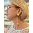 PERLINE  Jaune & bleu - Francine BRAMLI Paris