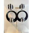 CLOE noir/blanc Couture - Francine BRAMLI Paris