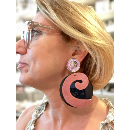 AROBASE rose & noir - Francine BRAMLI Paris