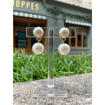 PERLE nacrée Cabochon nacré - Francine BRAMLI Paris