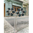 RAINBALL cristal vert & blanc - Francine BRAMLI Paris