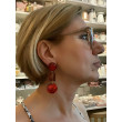 ISALINE rouge froissé - Francine BRAMLI Paris