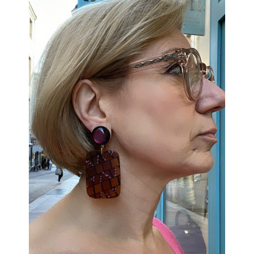 COBALT Ambre rose - Francine BRAMLI Paris