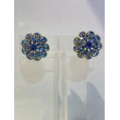 RAINBALL PM cristal bleu - Francine BRAMLI Paris