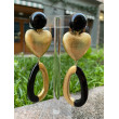 COEUR or & noir 1 - Francine BRAMLI Paris