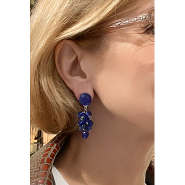 GRAPPE Bleue - Francine BRAMLI Paris