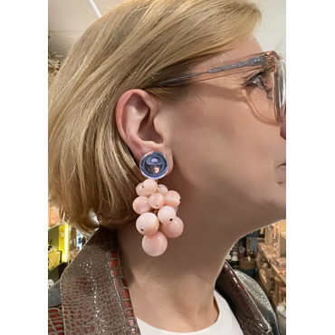 GRAPPE beige rosé - Francine BRAMLI Paris