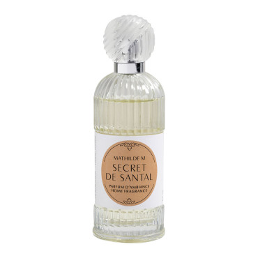 Parfum d'ambiance SECRET de SANTAL 100ml - MATHILDE M