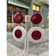 MELVINA Bordeaux blanc - Francine BRAMLI Paris