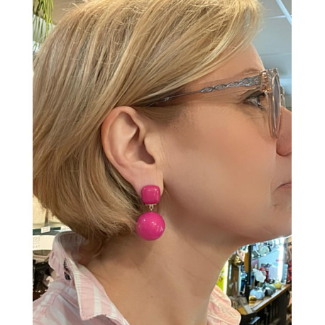MAILA perle Fuchsia - Francine BRAMLI Paris
