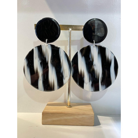 HENRIETTE noir & blanc - Francine BRAMLI Paris