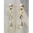 THEONIE 69 perle nacrée & cristal - Francine BRAMLI Paris