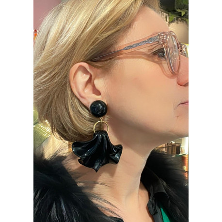 AMELIA noire - Francine BRAMLI Paris