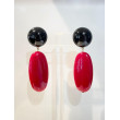 MALDIVES Rouge & noir OP - Francine BRAMLI Paris