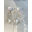 VENUS XS blanc & transparent - Francine BRAMLI Paris
