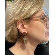 NURIA Marron & nacre - Francine BRAMLI Paris