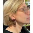 NURIA Marron Galuchat - Francine BRAMLI Paris