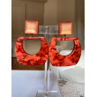 CYCLAMEN S Marron Orange - Francine BRAMLI Paris