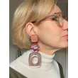 NICKY beige bordeaux vert - Francine BRAMLI Paris