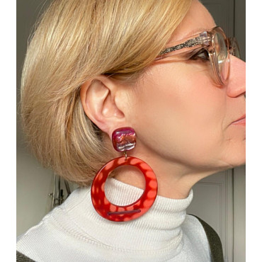 HOYA Marron Orange - Francine BRAMLI Paris