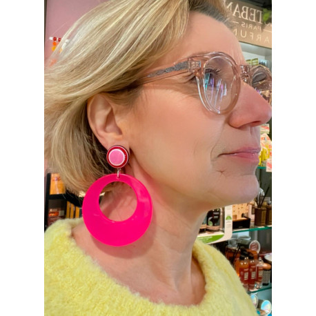CLOE Rose & bordeaux - Francine BRAMLI Paris
