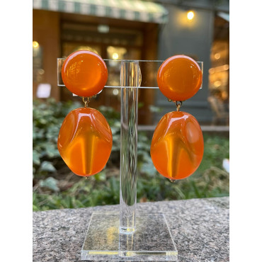 ESPELETTE Orange irisé - Francine BRAMLI Paris