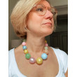 EDOUARD Multicolore pastel - Francine BRAMLI Paris Collier