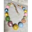 EDOUARD Multicolore pastel - Francine BRAMLI Paris Collier