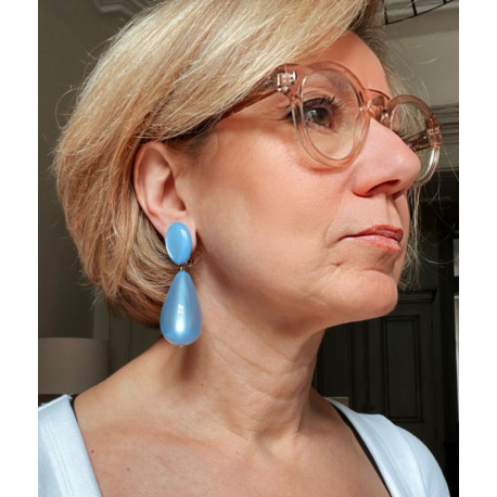 CAYENNE Bleue - Francine BRAMLI Paris