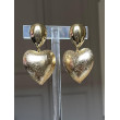 LOVE coeur doré, Cabochon goutte - Francine BRAMLI Paris
