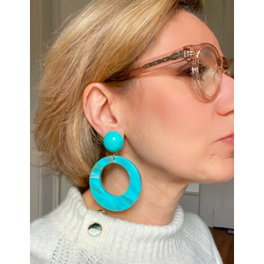 CLOE XS Turquoise - Francine BRAMLI Paris