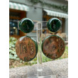OLFA Marron/vert - Francine BRAMLI Paris