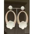 AZALEE beige & fleur ivoire - Francine BRAMLI Paris