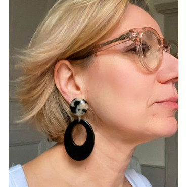 IDA Noir & écaille - Francine BRAMLI Paris