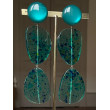 CINDY vert/bleu longue - Francine BRAMLI Paris