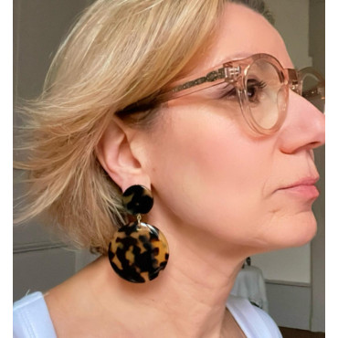 CARLA Écaille - Francine BRAMLI Paris Bijoux