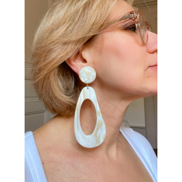 MATHILDA ALBA Ivoire/beige - Francine BRAMLI Paris