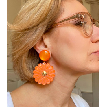 PENSEE S abricot - Francine BRAMLI Paris