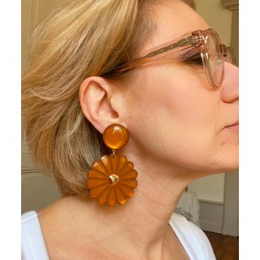 PENSEE S camel - Francine BRAMLI Paris
